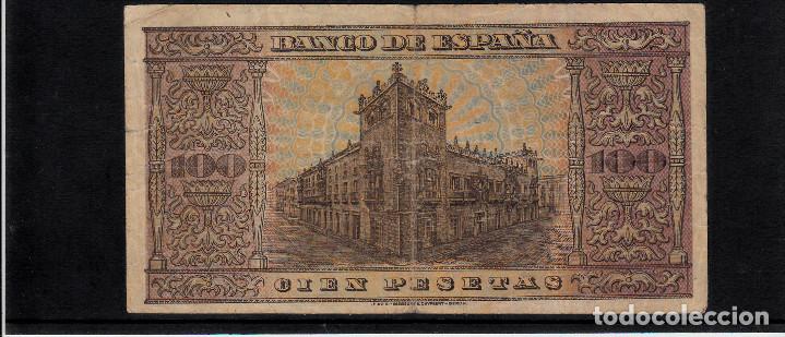Billetes espa&ntilde;oles: BILLETE 100 PESETAS 1938 - Foto 2