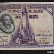 Billetes españoles: BONITO BILLETE DE 100 PTS DE 1928 EL DE LAS FOTOS VER TODOS MIS BILLETES ESPAÑOLES Y EXTRANJEROS