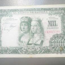 Billetes españoles: BILLETE ESPAÑA 1000 MIL PESETAS 1957 1R09121761