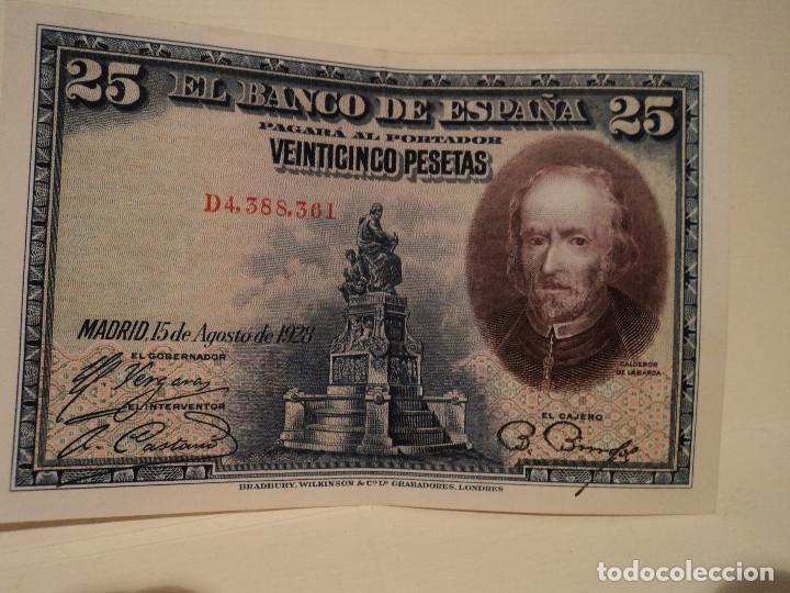 Billetes espa&ntilde;oles: BILLETE DE 25 PESETAS DE 1928 impecable - Foto 1