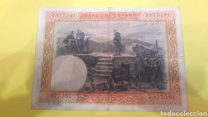 Billetes espa&ntilde;oles: ESPA&Ntilde;A 1925 100 PESETAS SIN SERIE - Foto 2