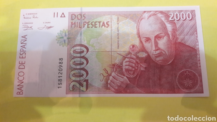 Billetes espa&ntilde;oles: BILLETE 1992 2000 PTAS SERIE S sin circular - Foto 1