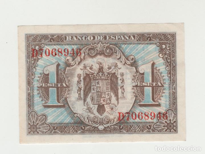 Billetes espa&ntilde;oles: 1 PESETA- 1 DE JUNIO DE 1940 - Foto 2