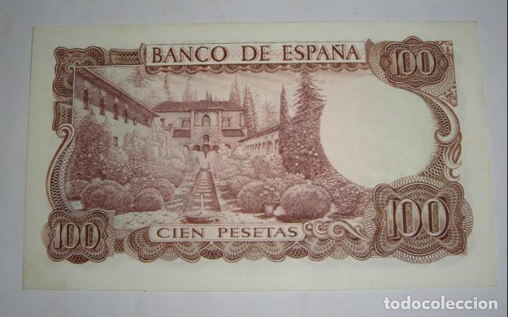 Billetes espa&ntilde;oles: 100 Pesetas. 1970. Manuel de Falla. SC- - Foto 2