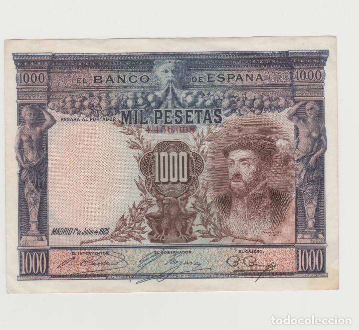 Billetes espa&ntilde;oles: 1000 PESETAS - 1 DE JULIO DE 1925 - Foto 1