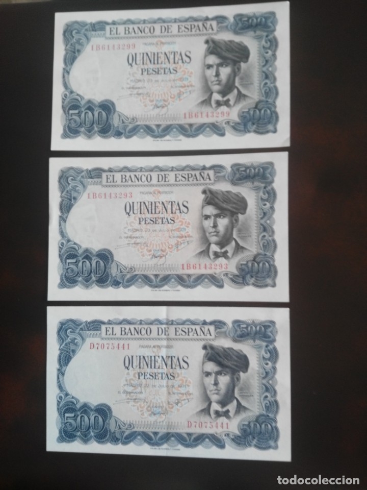 Billetes espa&ntilde;oles: 500 PESETAS  1971 - NUEVOS - Foto 1