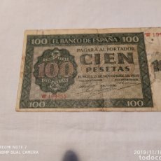 Billetes españoles: BILLETE,100 PESETAS DE 21 DE NOVIEMBRE DE 1936