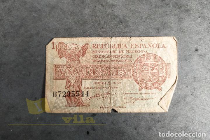 Billets espagnols: Billete de 50 c&eacute;ntimos de la Rep&uacute;blica Espa&ntilde;ola - 1937 - S&eacute;rie B