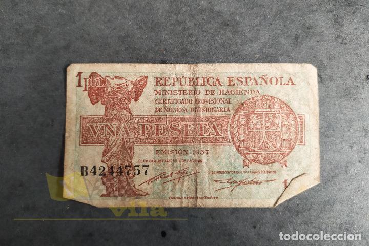 Billets espagnols: Billete de 50 c&eacute;ntimos de la Rep&uacute;blica Espa&ntilde;ola - 1937 - S&eacute;rie B