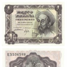 Billetes españoles: 1951 1 PESETA, SIN CIRCULAR