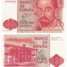 Billetes españoles: 2000 PESETAS 1980 SIN CIRCULAR PLANCHA