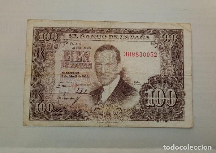 Billetes espa&ntilde;oles: 100 Pesetas - Foto 1