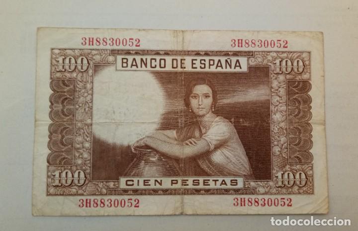 Billetes espa&ntilde;oles: 100 Pesetas - Foto 2