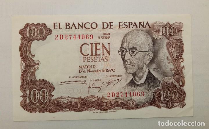 Billetes espa&ntilde;oles: 100 Pesetas - Foto 1
