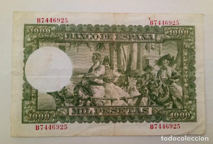 Billetes espa&ntilde;oles: 1000 Pesetas - Foto 2