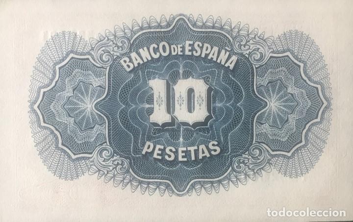 Billetes espa&ntilde;oles: 10 PTS 1935 SERIE B PLANCHA - Foto 2