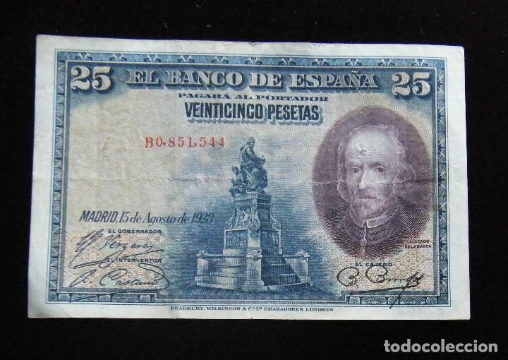 España billete de 25 pesetas 1928 - Vendido en Subasta - 202574315