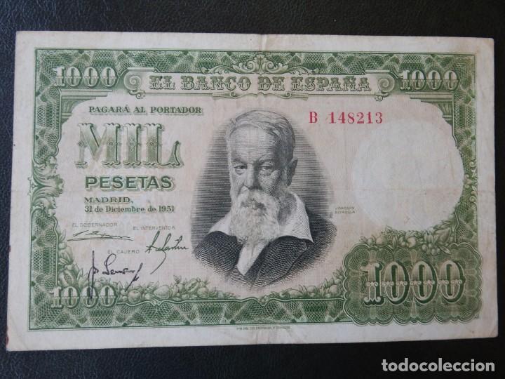 Mbc - Serie B - Billete De 1000 Pesetas De 1953 - Vendido En Subasta ...