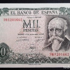 Billetes españoles: BILLETE 1000 PESETAS 1971 EBC++ SERIE ESPECIAL 9B ORIGINAL T662