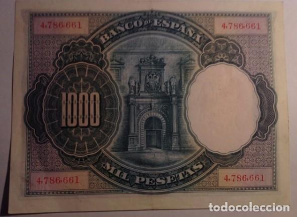 Billetes espa&ntilde;oles: BILLETE 1000 PESETAS 1925 - Foto 2