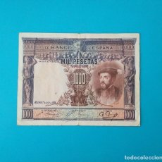 Billetes españoles: BILLETE 1000 PESETAS, BANCO ESPAÑA, 1925