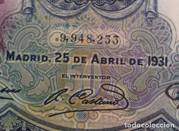 Billetes espa&ntilde;oles: BILLETE 50 PESETAS 1931. - Foto 4