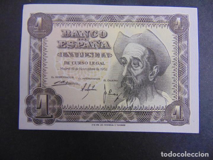 Billetes espa&ntilde;oles: 1 PESETA 1951 SC - Foto 1