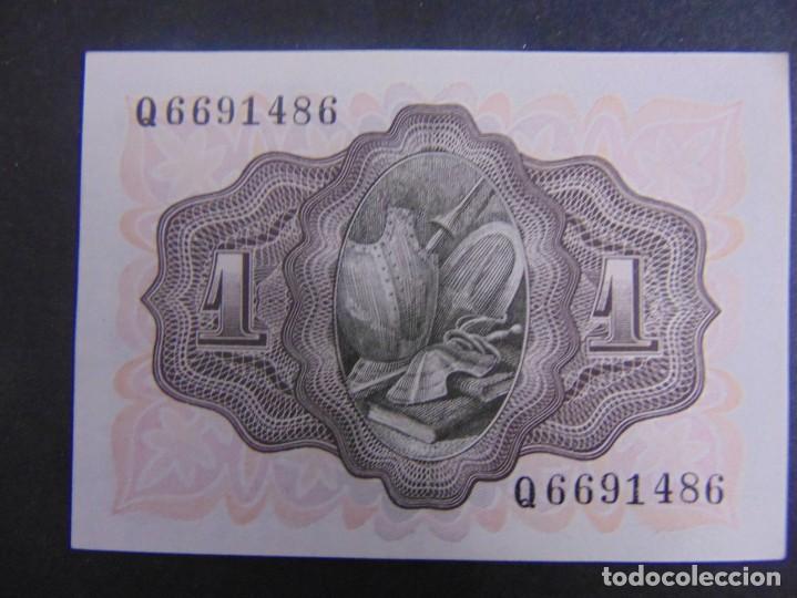 Billetes espa&ntilde;oles: 1 PESETA 1951 SC - Foto 2