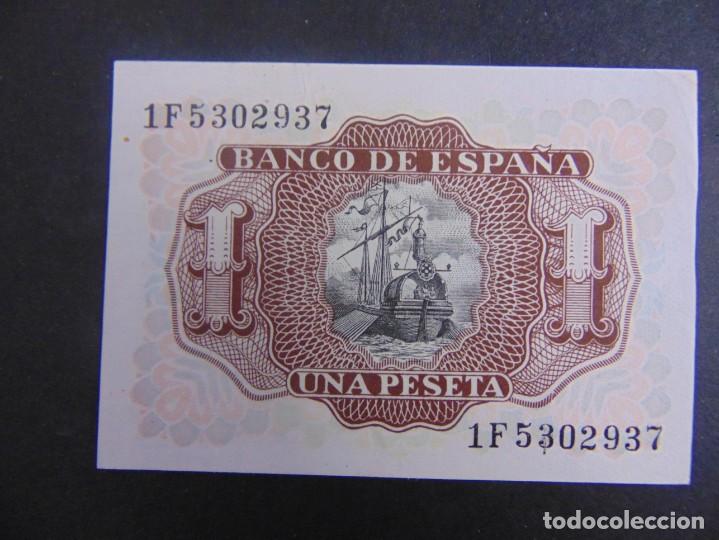 Billetes espa&ntilde;oles: 1 PESETA 1953 - Foto 2