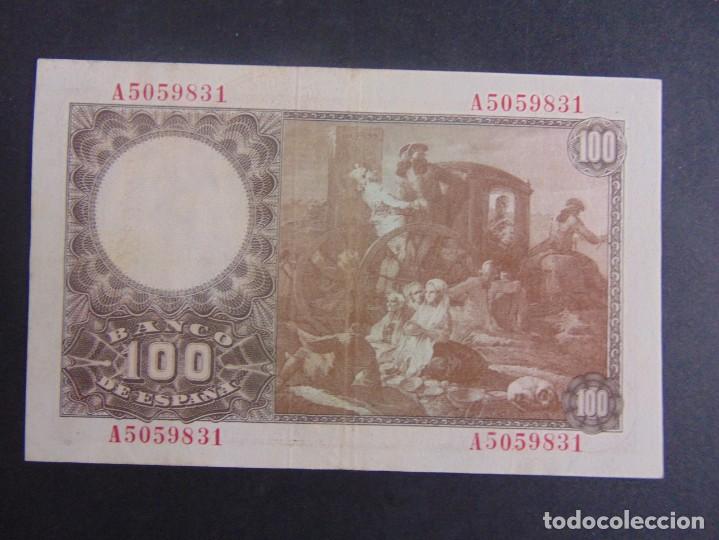 Billetes espa&ntilde;oles: 100 PESETAS 1948 MBC+ - Foto 2