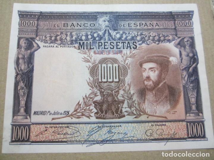 Billetes espa&ntilde;oles: 1000 pesetas de 1925 sin serie-540 EBC - Foto 1