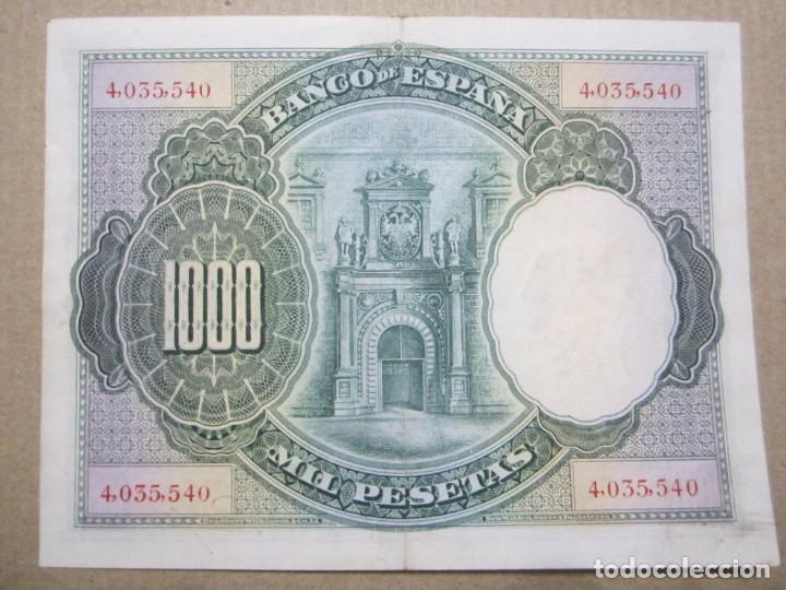 Billetes espa&ntilde;oles: 1000 pesetas de 1925 sin serie-540 EBC - Foto 2