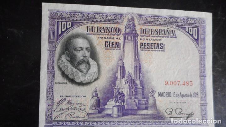 Billetes espa&ntilde;oles: 100 PESETAS 1928 EBC+ - Foto 1