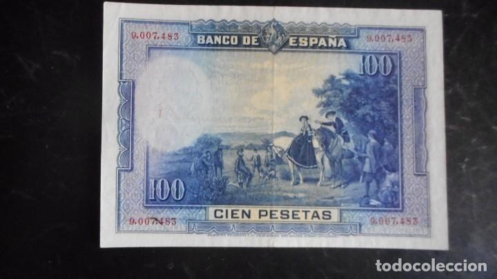 Billetes espa&ntilde;oles: 100 PESETAS 1928 EBC+ - Foto 2