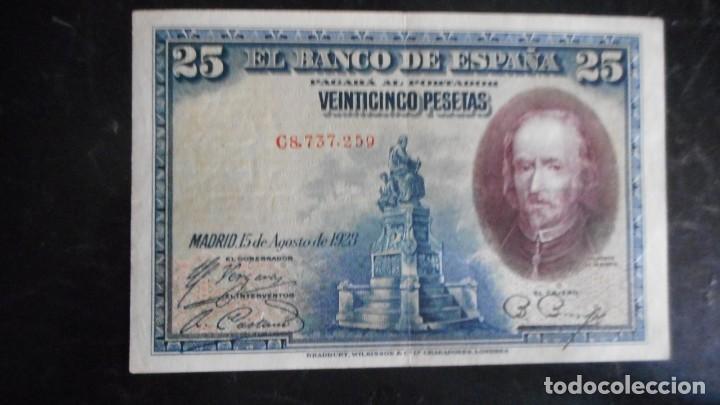 Billetes espa&ntilde;oles: 25 PESETAS 1928 MBC+ - Foto 1