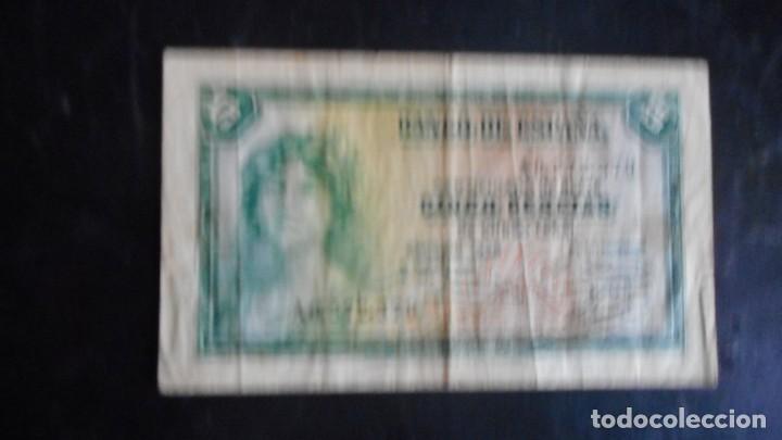 Billetes espa&ntilde;oles: 5 PESETAS 1935 MBC- - Foto 1