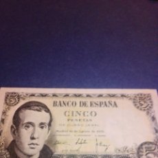 Billetes españoles: BILLETE 5 PESETAS 1951 COMO NUEVO