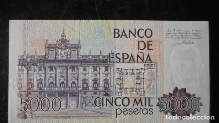 Billetes espa&ntilde;oles: 5000 PESETAS 1979 (EBC+) - Foto 2