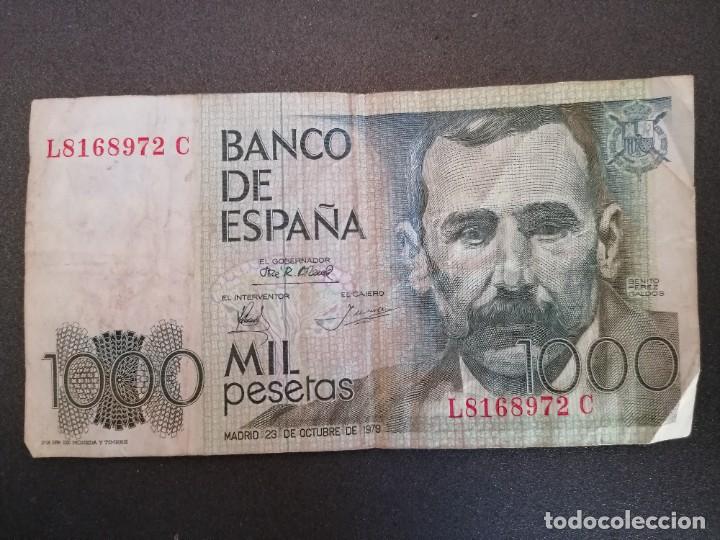 Billets espagnols: Billete de 1000 pesetas