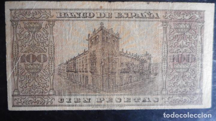 Billetes espa&ntilde;oles: 100 PESETAS 1938 MBC- - Foto 2