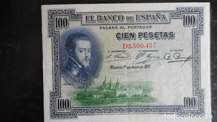 Billetes espa&ntilde;oles: 100 PESETAS 1925 EBC+ - Foto 1