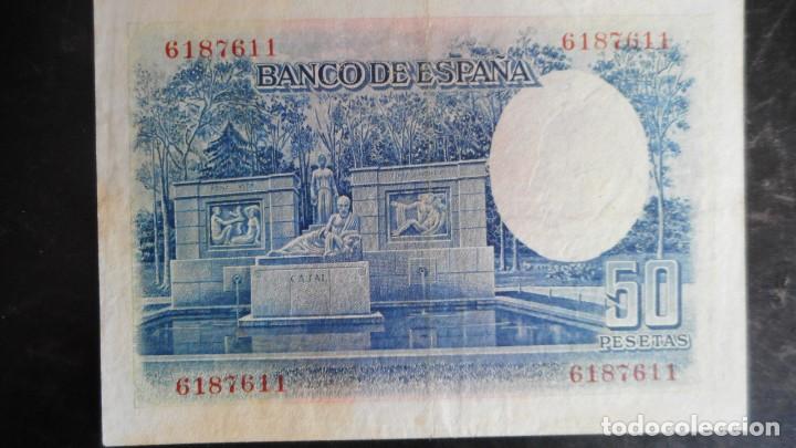 Billetes espa&ntilde;oles: 50 PESETAS 1935 EBC - Foto 2