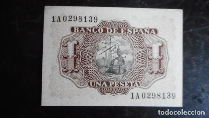 Billetes espa&ntilde;oles: 1 PESETA 1953 . SC - Foto 2