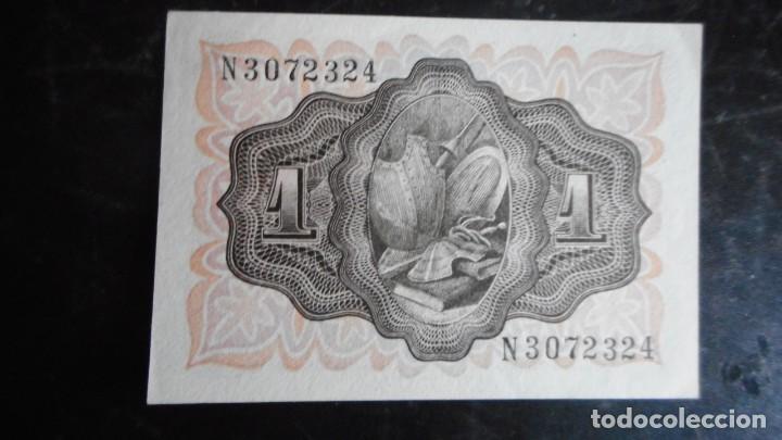 Billetes espa&ntilde;oles: 1 PESETA 1951. SC - Foto 2