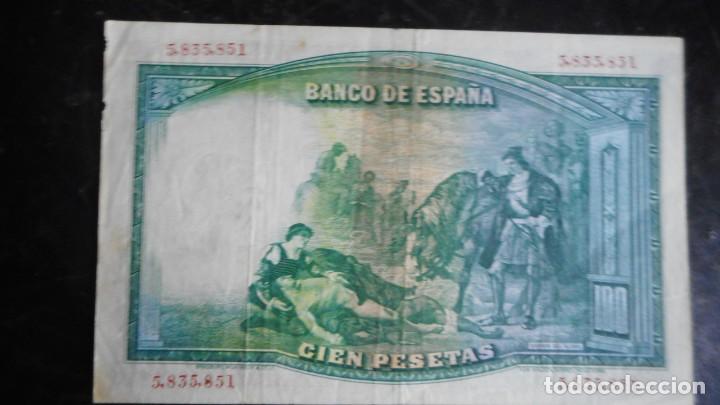 Billetes espa&ntilde;oles: 100 PESETAS 1931 MBC+ - Foto 2