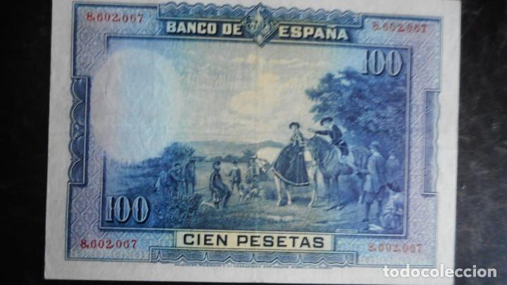 Billetes espa&ntilde;oles: 100 PESETAS 1928 EBC+ - Foto 2