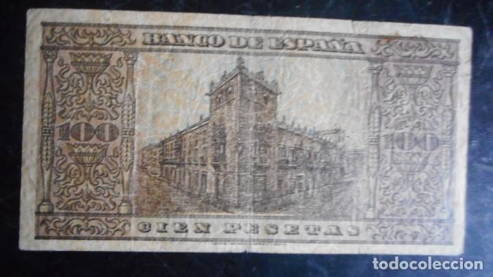 Billetes espa&ntilde;oles: 100 PESETAS 1938 MBC- - Foto 2