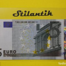 Billetes españoles: 5 EUROS - TRICHET 2002 - SERIE V - ÚLTIMA PLANCHA NÚM. M016J5 - PICK # 8V 1