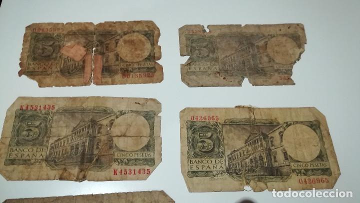 Billetes espa&ntilde;oles: BILLETES DE 5 PESETAS - Foto 2