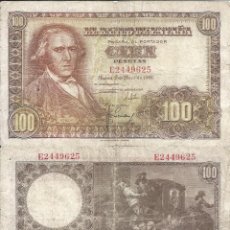 Billetes españoles: ESPAÑA 1948 - 100 PESETAS - 137A - CIRCULADO. Lote 245094690